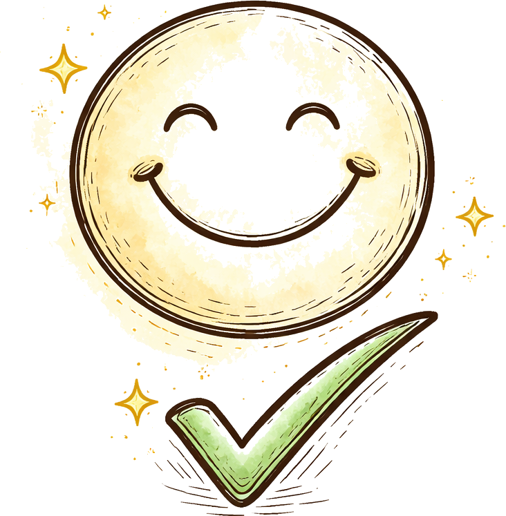 Checkmark illustration